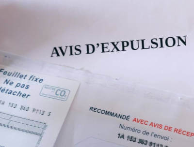 Avis expulsion par huissier